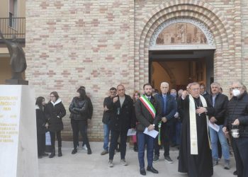 Riqualificato lo spazio della chiesa di San Giuseppe: Colleranesco festeggia con il “Thanks Day”