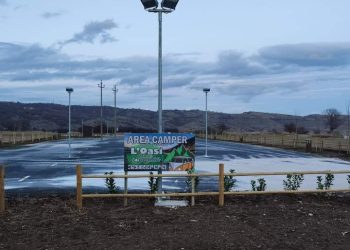 A Rocca di Cambio la prima area camper: un chilometro dagli impianti di Campo Felice