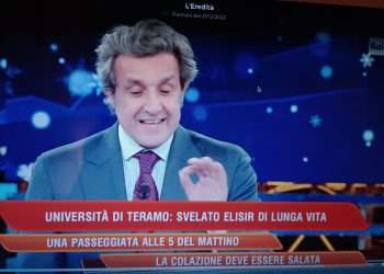 L’Università di Teramo in onda su Rai1 all’Eredità, qual è l’elisir di lunga vita?