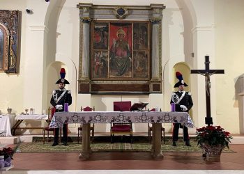 La Pala d’Altare di Deltio restituita alla chiesa di Mutignano: le parole del colonnello Saccone