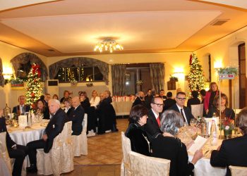 Cena di auguri del Rotary club Teramo, illustrate attività svolte e progetti internazionali (Foto)