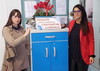 Un dono all’hospice di Pescina, in memoria di Gabriele Costantini: “È la nostra gratitudine”