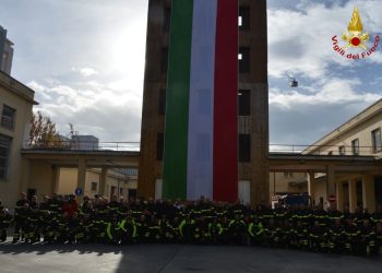 I vigili del fuoco di Pescara omaggiano Santa Barbara, patrona del corpo nazionale