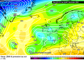 Il meteo in Abruzzo 2 – 8 dicembre: instabilità con precipitazioni alternato a schiarite