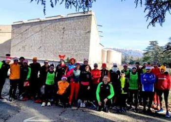 La corsa dei Babbi Natale, si rinnova l’appuntamento con la “Christmas Run” a L’Aquila