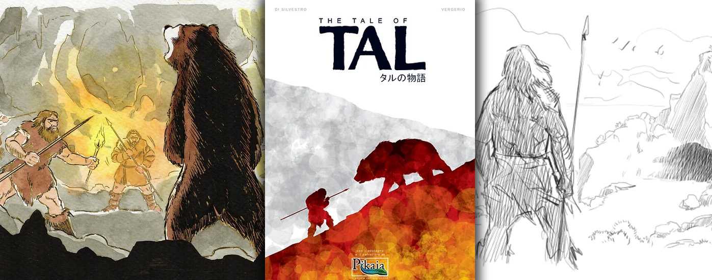 Tale of a hill, the science graphic novel made in Abruzzo, which explains the life of Neanderthals.