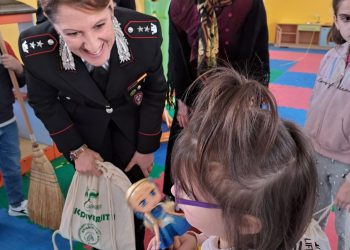 La “Befana della biodiversità” dei carabinieri in visita alla casa famiglia di San Gregorio