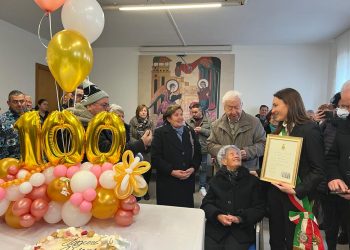 Giulianova festeggia i 100 anni di Gaetana Pazienza, Don Ennio: una donna con una grande fede