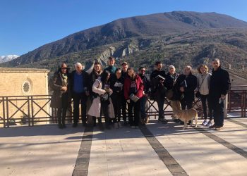 Ricercatori dell’Università di Rotterdam in visita a Anversa e Castrovalva