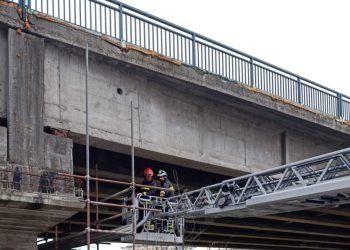 Lesione sul manto stradale, chiuso al traffico il ponte San Gabriele a Teramo