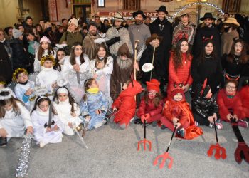 Tradizioni: a Villa Santa Maria, il Sant’Antonio Abate rappresentato dai ragazzi