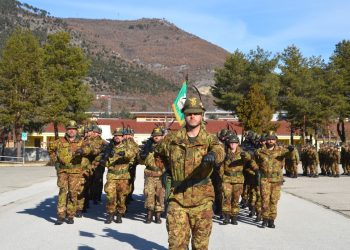 Il Nono Reggimento Alpini in partenza per il teatro operativo kosovaro
