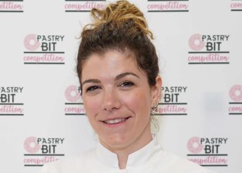 La pasticcera abruzzese Dalila Capretta in gara alla Pastry Bit competition