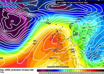 Il meteo in Abruzzo 3 – 9 febbraio: settimana all’insegna del clima freddo con la possibilità di deboli fenomeni nevosi
