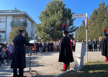 Teramo, intitolazione della via alla memoria di Antonio Fazzini, medaglia d’oro al valor civile