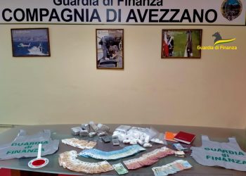 Oltre 6 chili di droga sequestrati dalla Guardia di finanza in un’abitazione di Avezzano