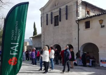 “Giornate di Primavera”, un grande successo la due giorni Fai al convento di Sant’Angelo d’Ocre