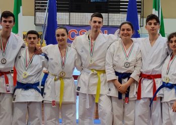 Pioggia di medaglie per il Cpga Karate L’Aquila alla 13° coppa città di Tolentino 