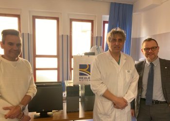 Il Rotary club dona computer al reparto di ortopedia dell’ospedale San Salvatore