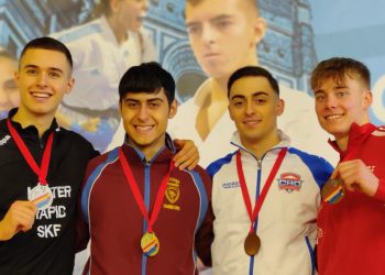 Open di Toscana di karate, l’aquilano Federico Arnone apre alla grande la stagione agonistica 2023