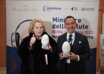 Katia Ricciarelli e Piero Mazzocchetti cantano al Ministero della Salute per prevenzione ipoacusia