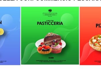 Alla Confcommercio di Pescara al via corsi per barman, pasticceri e pizzaioli