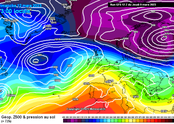 Il meteo in Abruzzo 10 – 16 marzo: tra schiarite, addensamenti e dei fenomeni, in un contesto non freddo