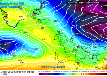 Il meteo in Abruzzo 2 – 8 marzo: sempre possibilità di rovesci, nevosi sui rilievi
