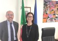 Il prefetto dell’Aquila Cinzia Torraco riceve Fabrizio Stelo, nuovo prefetto di Teramo