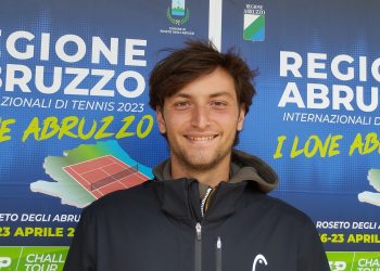 Al via nel Tennis club Roseto il Challenger 75: bella prova per Gabriele Piraino