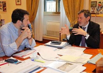 Il piano infrastrutturale e ferroviario dell’Abruzzo al ministero: Marsilio a colloquio con Salvini (Video)