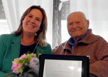 Le cento candeline di Tommaso Tartana: ha lavorato fino a 98 anni e guidato la macchina fino a 99