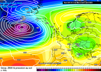 Il meteo in Abruzzo 6 – 12 aprile: festività pasquali sotto un tempo orientato sull’instabilità