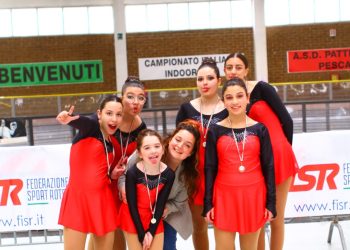 Campionati regionali di pattinaggio artistico a Pescara, primi passi e giovani promesse: i vincitori