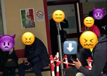 Piove nel pronto soccorso dell’Aquila tra i pazienti in attesa del loro turno