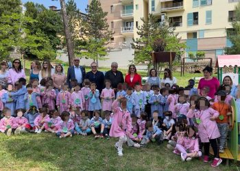 I bambini di Mosciano Sant’Angelo celebrano la festa dell’albero con Lions Club Giulianova