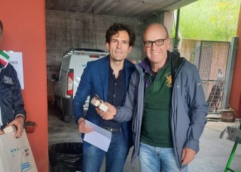 La Gran Sasso Acqua saluta i dipendenti che vanno pensione con un omaggio (Fotogallery)