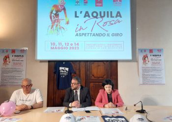 L’Aquila in rosa, aspettando il giro: sport, arte e prevenzione