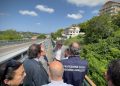 Dissesto idrogeologico, sopralluogo di Marsilio a Chieti per la frana di viale Gran Sasso (Video)