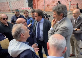 Dissesto idrogeologico, sopralluogo di Marsilio a Chieti per la frana di viale Gran Sasso (Video)