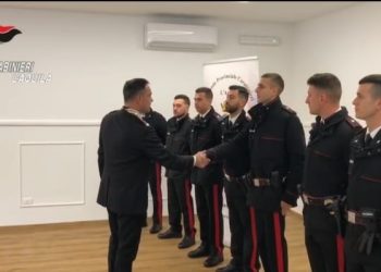 Nuovi rinforzi per l’Arma in provincia dell’Aquila: arrivano 11 nuovi carabinieri (video)