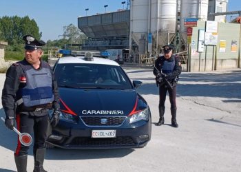 Tentano di rubare11 taniche di carburante dai mezzi di un’azienda e fuggono alla vista dei carabinieri