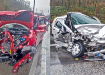 Schianto frontale sulla Sora Cassino: tre feriti, grave un giovane abruzzese