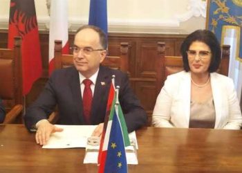 Il presidente dell’Albania a Chieti: due comunità, un vero ponte che lega l’amicizia fra i nostri due Paesi