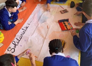 La solidarietà… Un germoglio da coltivare, ecco i libri e i lavori dei bambini della scuola di Corropoli (foto)