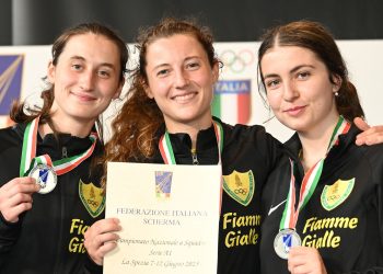 Federscherma Abruzzo: Manuela Spica argento ai campionati italiani a squadre