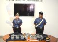 Operazioni dei carabinieri contro lo spaccio di stupefacenti: sequestrata droga per oltre 150mila euro