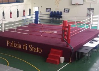 Tutto pronto per Le Fiamme oro si allenano con te: pugilato in piazza