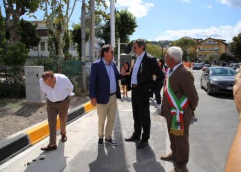 Marsilio, sopralluogo per fattibilità interramento ferrovia a San Giovanni Teatino