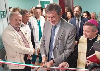 Inaugurata la nuova sede di pneumologia dell’ospedale San Salvatore